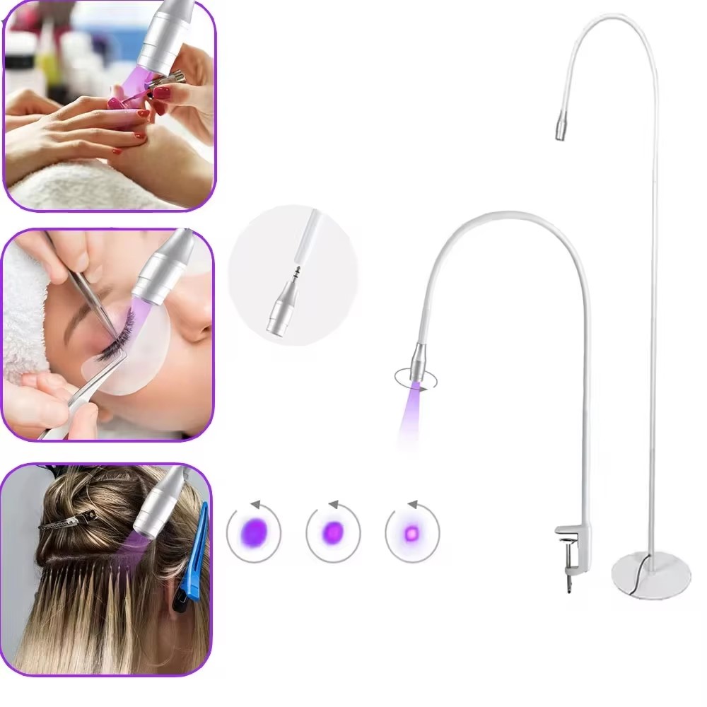 Eyelash Extension Uv Glue - UV ラッシュライト UV まつげ接着剤 5W LED