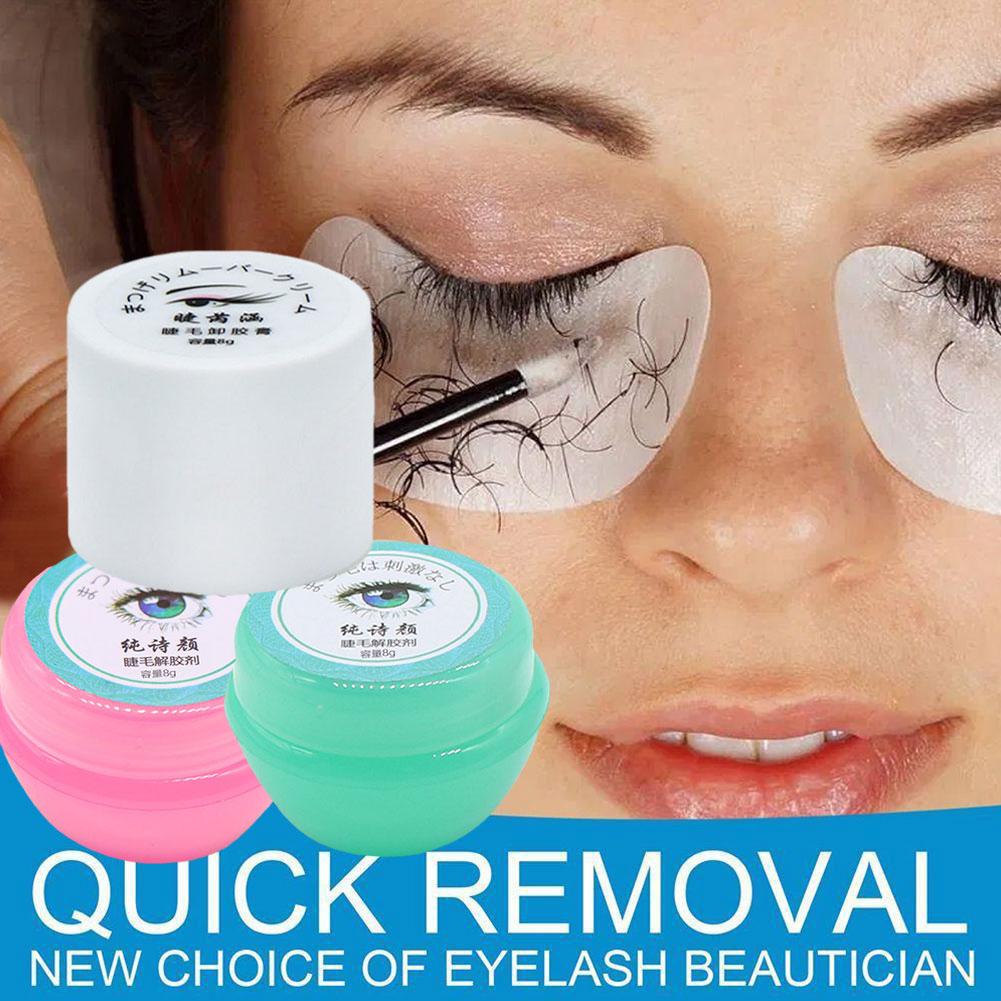 Eyelash Extension Remover Gel - 接着剤リムーバーペン,つけまつげ用,透明,粘着性,刺激なし,UV 9p3,10ml