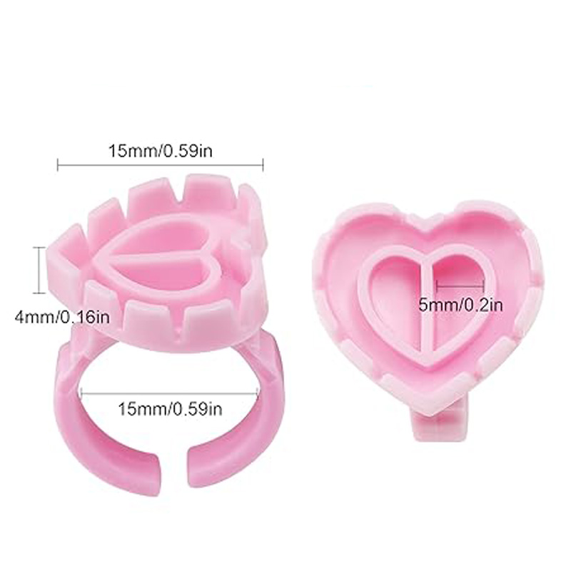 100 ピース/バッグ使い捨てまつげエクステンション接着剤リ - Eyelash Extension Vendor のレビューと価格