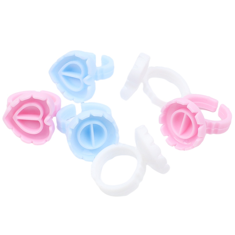 100 ピース/バッグ使い捨てまつげエクステンション接着剤リ - Eyelash Extension Vendor のレビューと価格