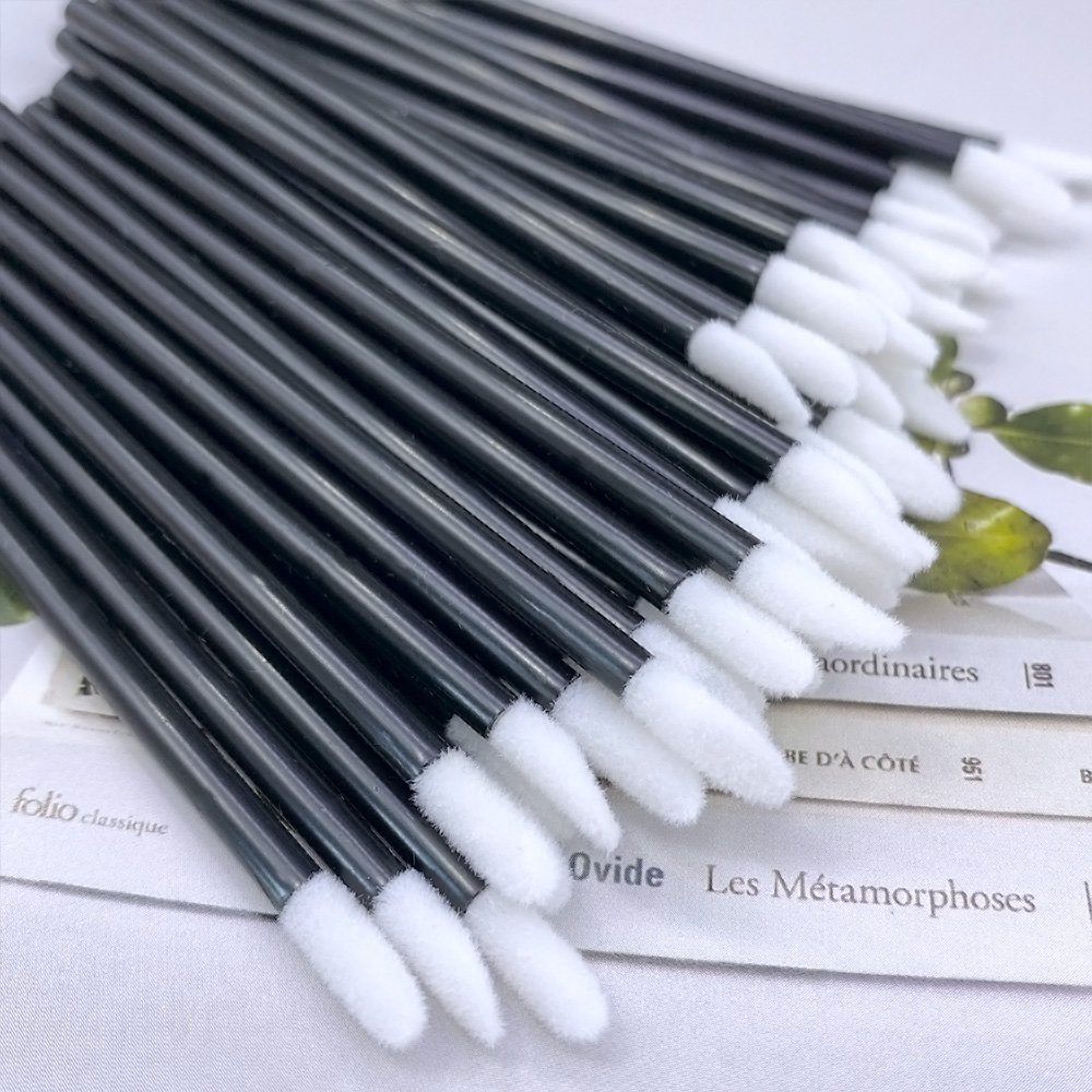100 個使い捨てリップブラシまつげエクステンションメイクブ - Eyelash Extension Vendor のレビューと価格