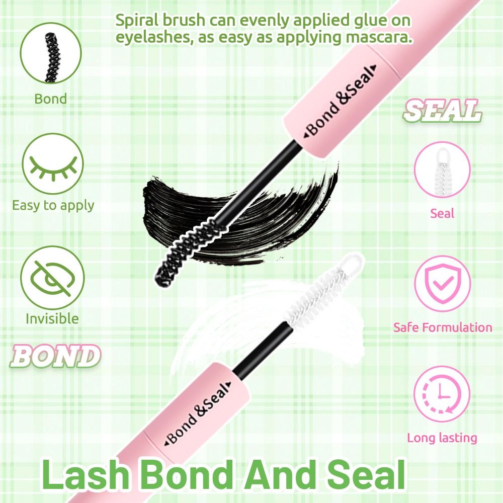 ナチュラルルックつけまつげ ボンド＆シール クラスターデザイ - Eyelash Extension Wispy のレビューと価格