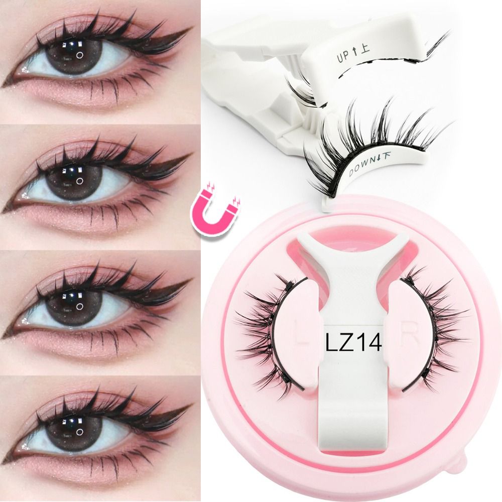 再利用可能なマグネット式つけまつげ 長持ちするウィング型マグ - Eyelash Extension Uv Glue のレビューと価格