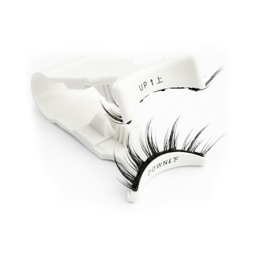 再利用可能なマグネット式つけまつげ 長持ちするウィング型マグ - Eyelash Extension Uv Glue のレビューと価格