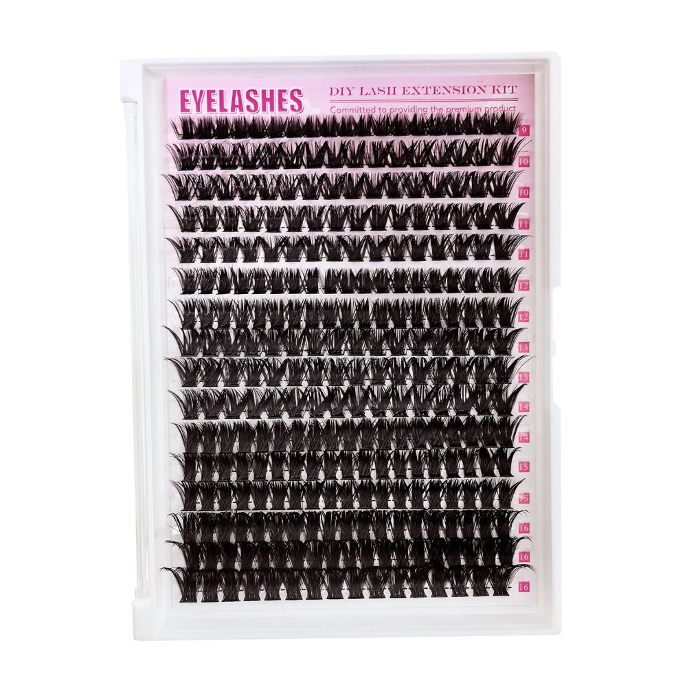 ナチュラルルックつけまつげ ボンド＆シール クラスターデザイ - Eyelash Extension Wispy のレビューと価格
