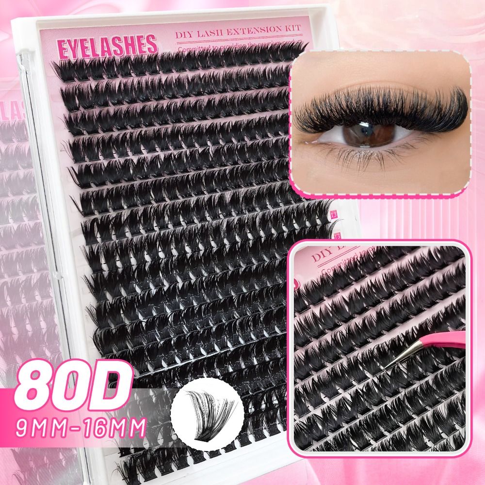 ナチュラルルックつけまつげ ボンド＆シール クラスターデザイ - Eyelash Extension Wispy のレビューと価格