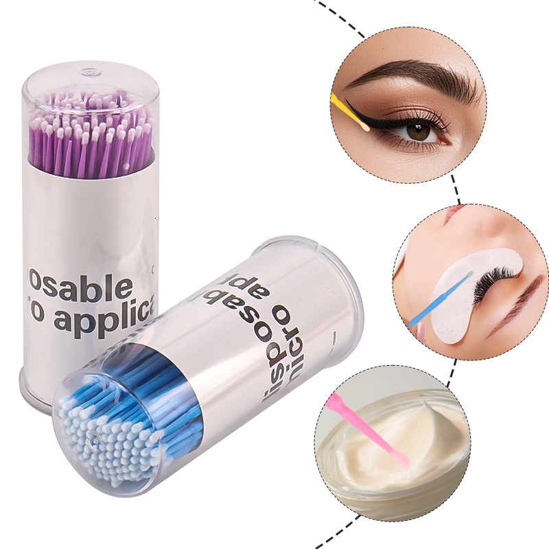 100 個使い捨てまつげブラシラッシュエクステンションマイク - Eyelash Extension Vendor のレビューと価格