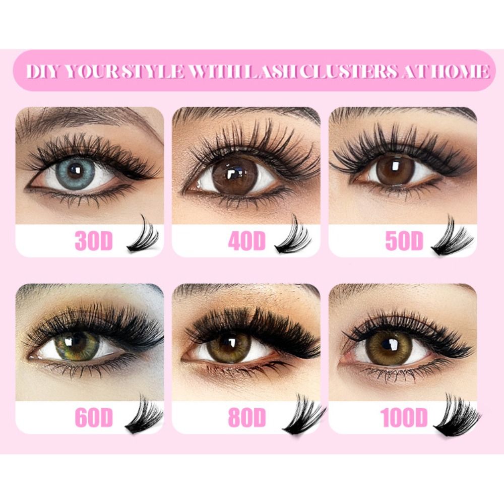 長さ9-16mmのつけまつげ 3Dボリューム ナチュラルルッ - Eyelash Extension Wispy のレビューと価格