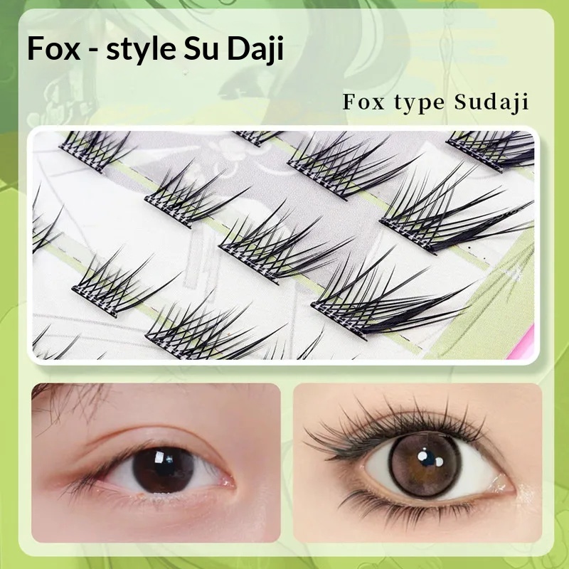 ボリュームのある接着剤不使用の自己粘着つけまつげコミックフォ - Eyelash Extension Uv Glue のレビューと価格