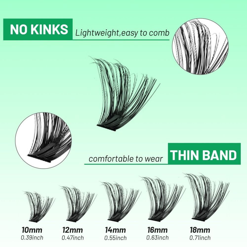 ナチュラルルックつけまつげ ボンド＆シール ウィスピー風 D - Eyelash Extension Wispy のレビューと価格