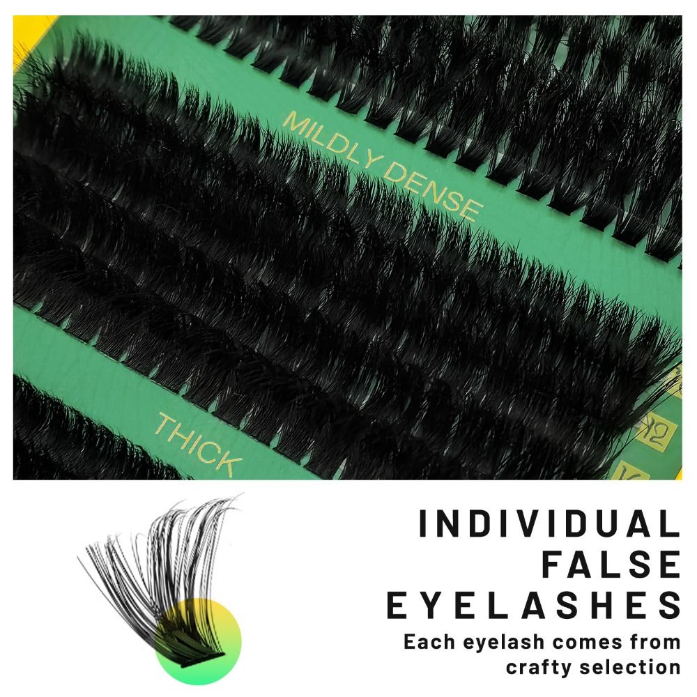 ナチュラルルックつけまつげ ボンド＆シール ウィスピー風 D - Eyelash Extension Wispy のレビューと価格