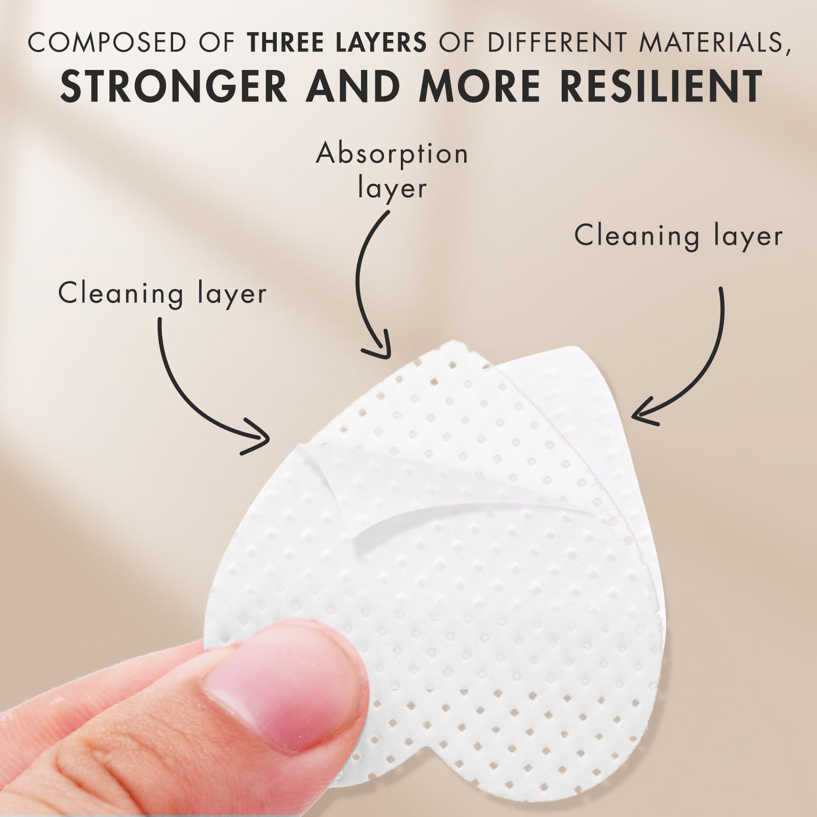 200枚入り 糸くずの出ないネイルワイプ まつげエクステグル - Eyelash Extension Home Service のレビューと価格