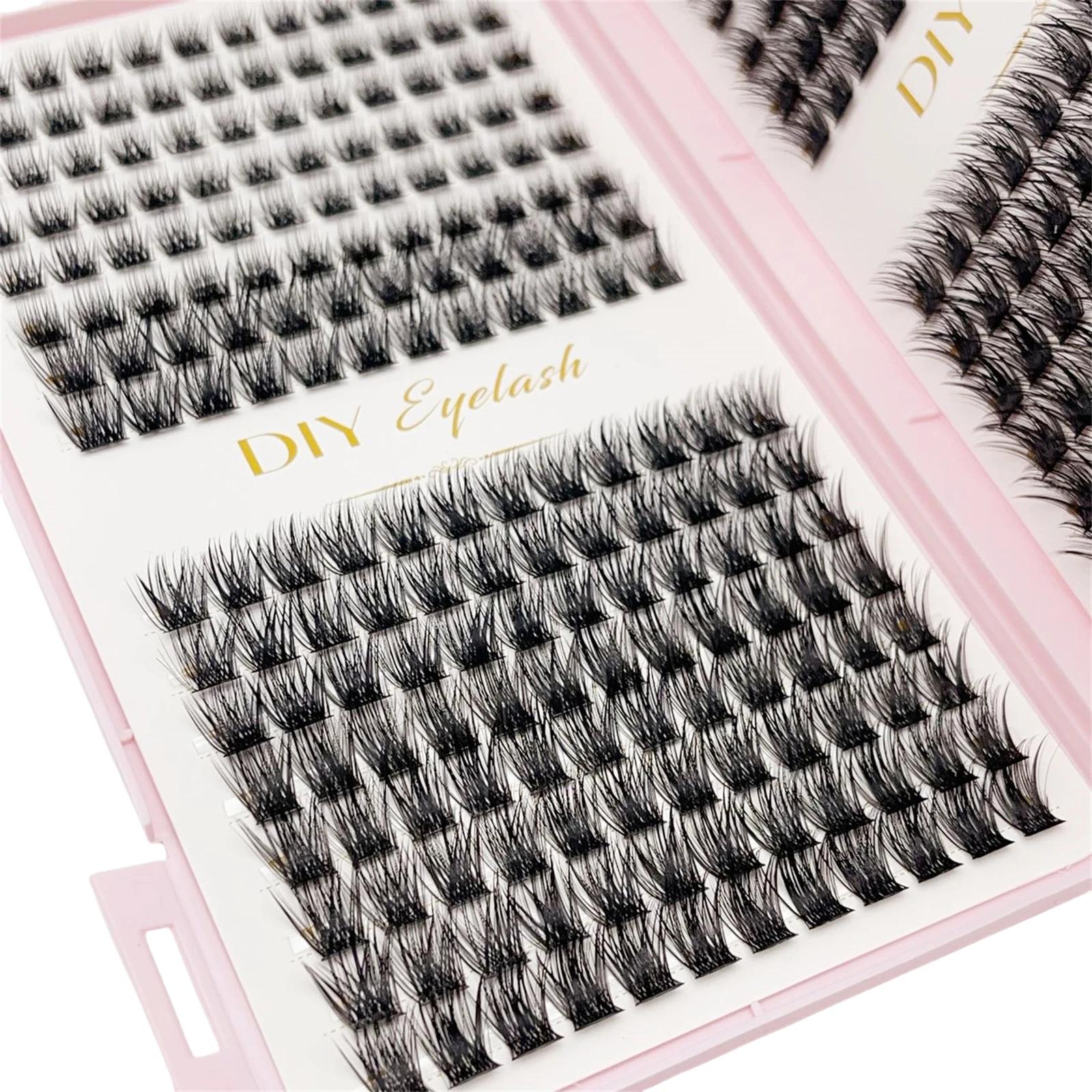384本入りつけまつげブッククラスターエクステンション、自宅 - Eyelash Extension Home Service のレビューと価格