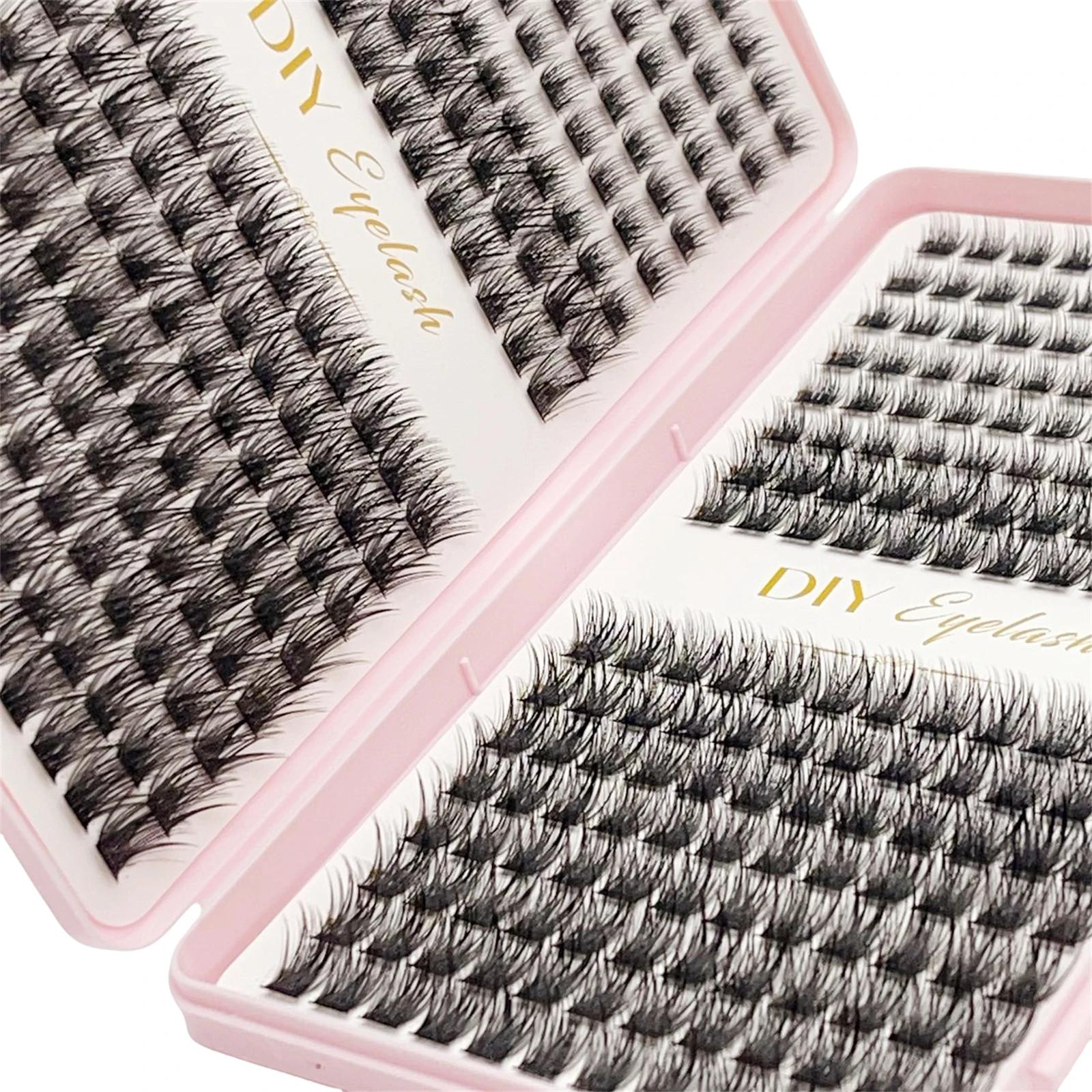 384本入りつけまつげブッククラスターエクステンション、自宅 - Eyelash Extension Home Service のレビューと価格