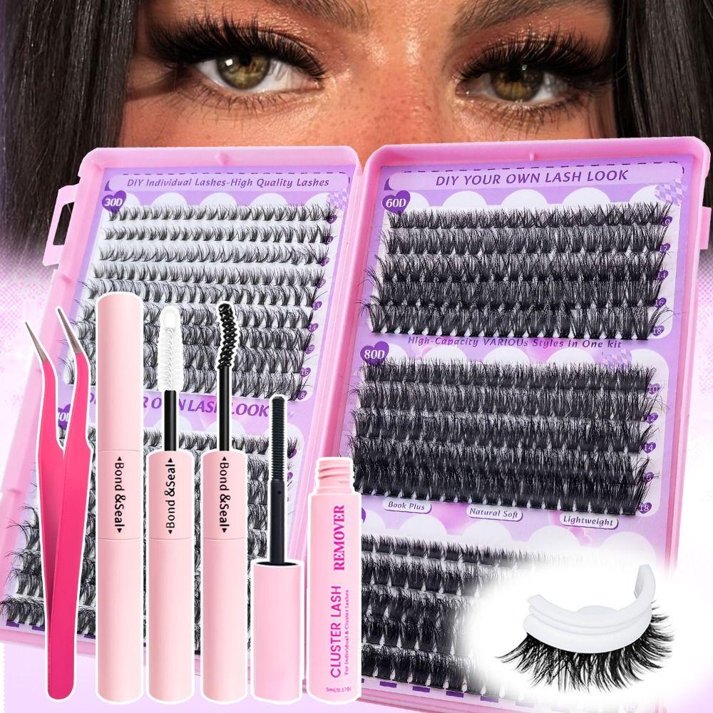 9-18mmの長さのつけまつげ、ボンド＆シールタイプ、ウィス - Eyelash Extension Wispy のレビューと価格