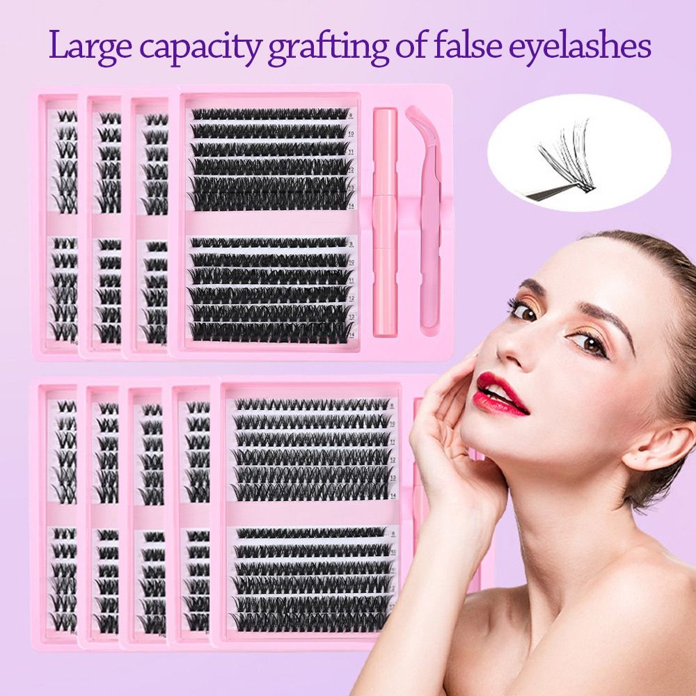 12列のナチュラルルックつけまつげ、ウィスピー風、接着＆固定 - Eyelash Extension Wispy のレビューと価格