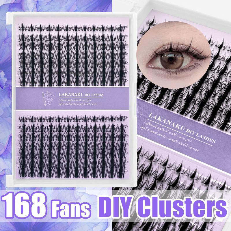 自然なまつげ まつげ束 個別でふわふわ 簡単装着 初心者向け - Eyelash Extension Vendor のレビューと価格