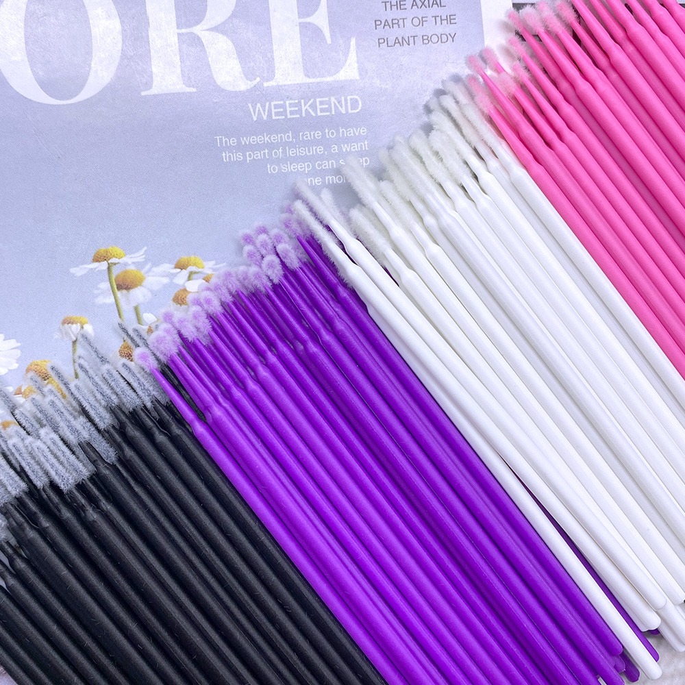 1000 ピース/ロットまつげエクステンションクリーニング綿 - Eyelash Extension Vendor のレビューと価格