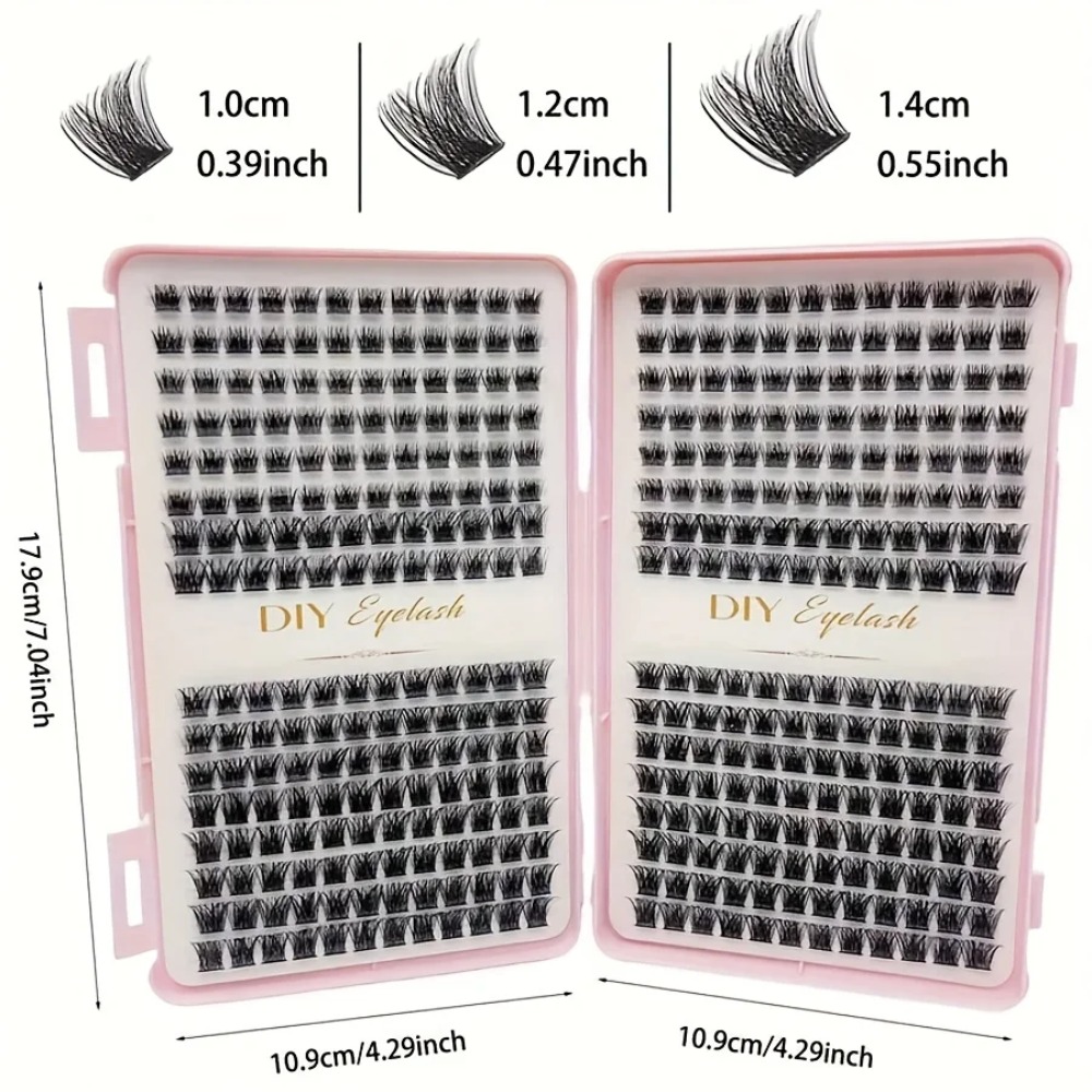 384本入り個別まつげエクステブック、クラスターエクステンシ - Eyelash Extension Home Service のレビューと価格