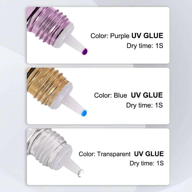 TPOフリー 5ml UVまつげエクステグルー 1秒速乾 強 - Eyelash Extension Uv Glue のレビューと価格