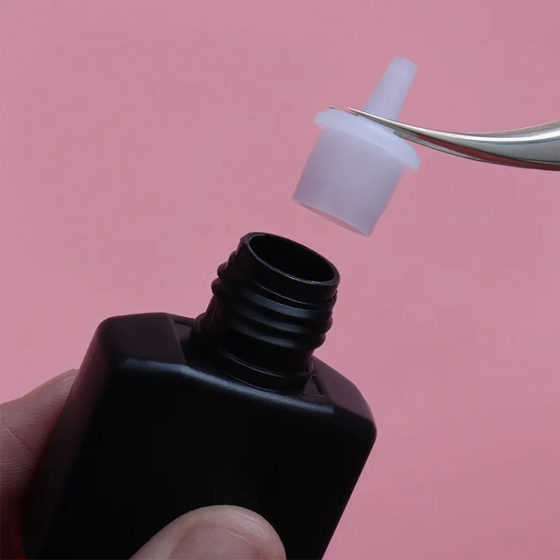 vvocci 20個入り まつげエクステ用接着剤ボトルプラグ - Eyelash Extension Vendor のレビューと価格