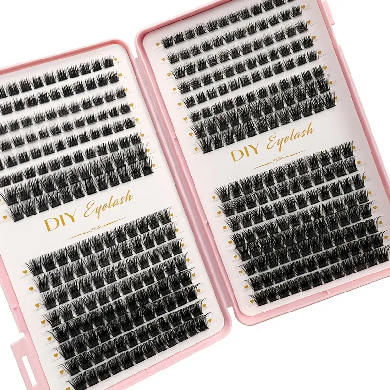 384 個のまつげエクステンションキット、個別のセットまつげ - Eyelash Extension Home Service のレビューと価格