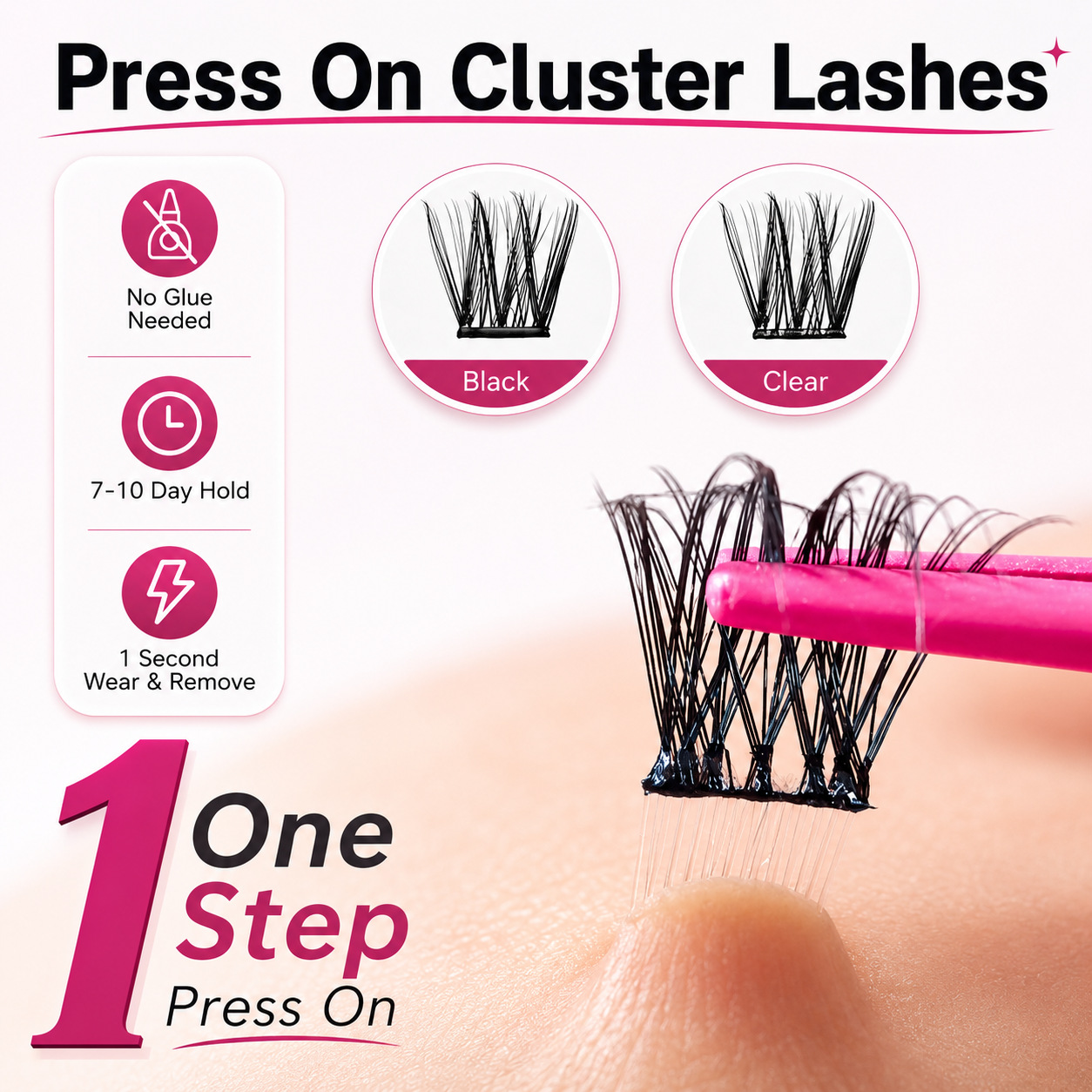 WINKLURE 自己粘着式つけまつげ 再利用可能なつけまつ - Eyelash Extension Uv Glue のレビューと価格