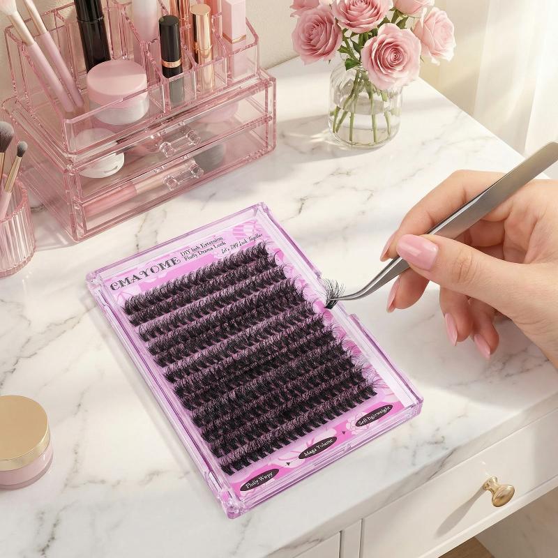 ウィスピーDカールクラスターラッシュ14-18mmふわふわソ - Eyelash Extension Wispy のレビューと価格
