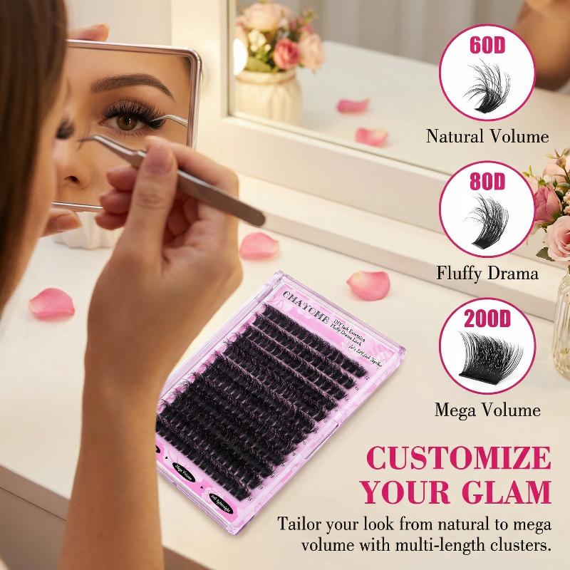 ウィスピーDカールクラスターラッシュ14-18mmふわふわソ - Eyelash Extension Wispy のレビューと価格