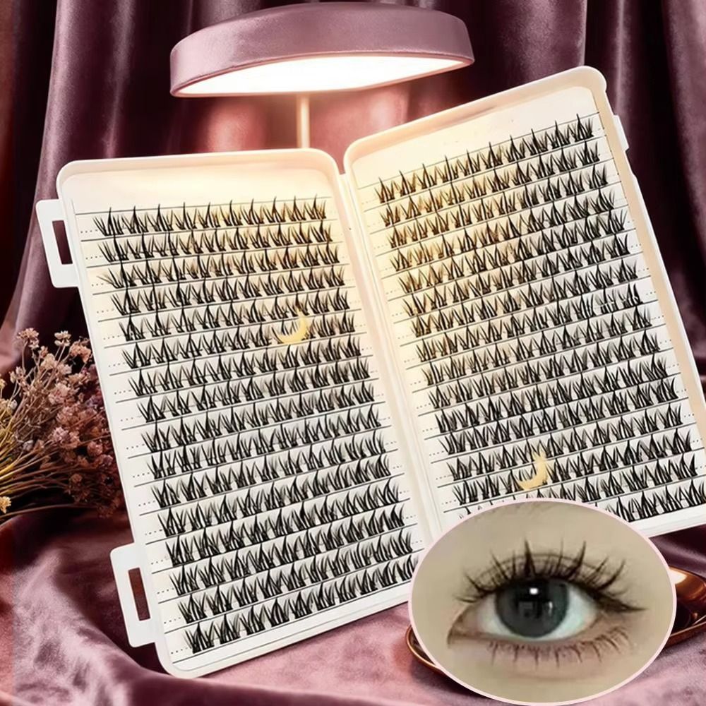 ナチュラルルックつけまつげ　ウィスピー風クラスターデザイン　 - Eyelash Extension Wispy のレビューと価格